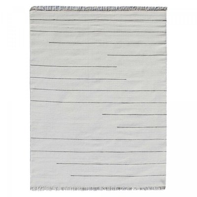 Tapis kilim fait main en laine motif simple PRAHA UN AMOUR DE TAPIS