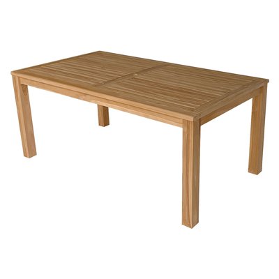 Table de jardin en teck, rectangulaire, JAVA HAPPY GARDEN
