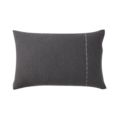 Taie d'oreiller en coton modal marron, BOSS SENSE BOSS HOME