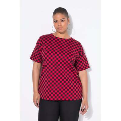 T-shirt oversize. Imprimé damier STUDIO UNTOLD