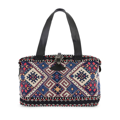 Sac de voyage avec tissu ethnique RUIZ WILD