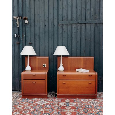 Paire de chevets en bois Maïa N°163 - Bon état DEBONGOUT