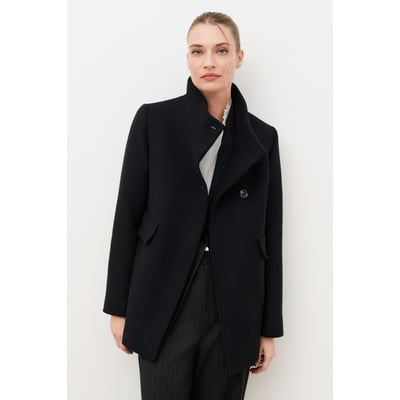 Manteau court droit col montant GALI CAROLL