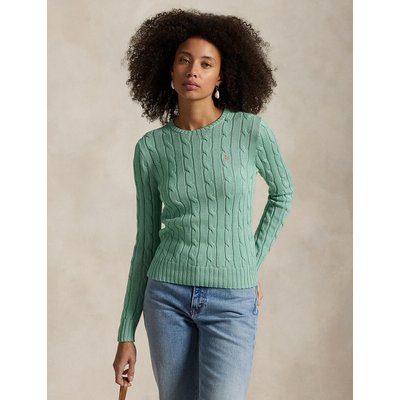 Pull col rond torsadé, manches longues POLO RALPH LAUREN