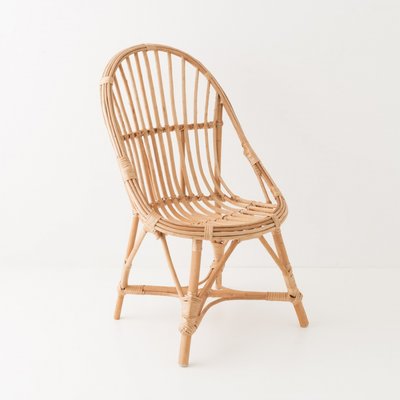 Fauteuil sans coussin osier MARIUS KOK