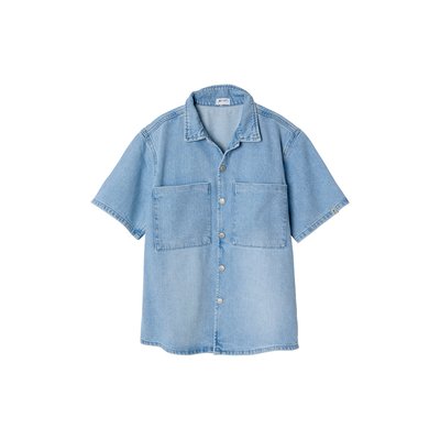 Chemise denim léger manches courtes JONEN