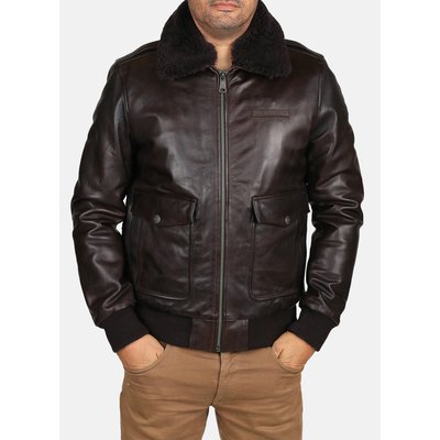 Blouson en cuir  PATTON ARGUS REDSKINS