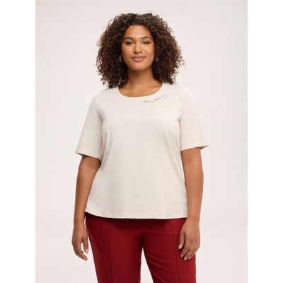 T-shirt avec inscription FIORELLA RUBINO