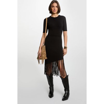 Robe tricot courte ajustée MORGAN