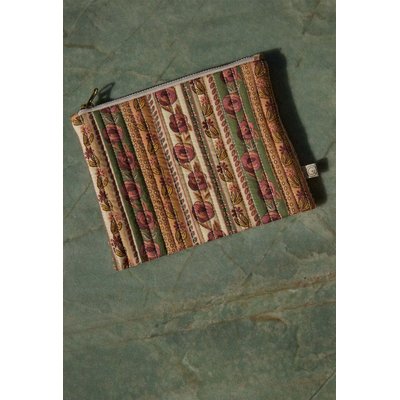 Petite pochette en coton, FLORES GABRIELLE PARIS