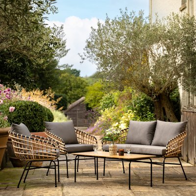 4 Seater Ashton Garden Sofa Set SO'HOME