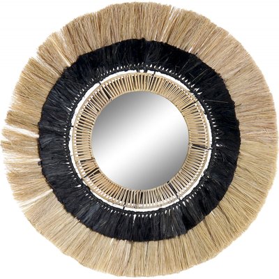 Miroir en fibre naturelle, Colonial RECOLLECTION