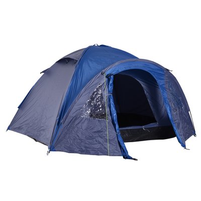 Tente de camping 4-5 personnes bleu marine OUTSUNNY