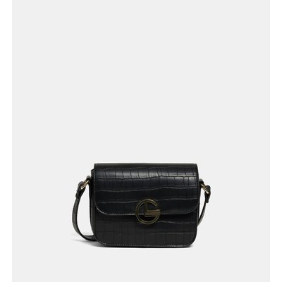 Sac Besace Crossbody Morgane Croco Enduit GALERIES LAFAYETTE