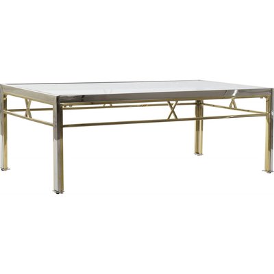 Table basse en verre et acier, Moderno RECOLLECTION