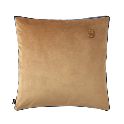 Housse de coussin en velours bleu, B VELVET BOSS HOME