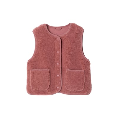 Gilet sans manches en sherpa VERTBAUDET