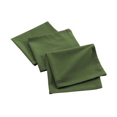 3 Serviettes de table coton recycle Collection Grand Mistral DOUCEUR D'INTÉRIEUR