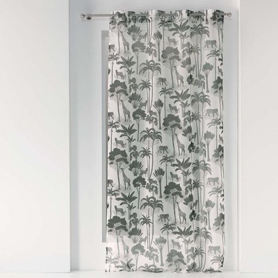 Voilage à œillets  Manapany kaki DECORATIE