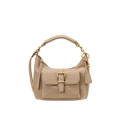 Sac à bandoulière small en cuir de vachette velours doux MARC O'POLO