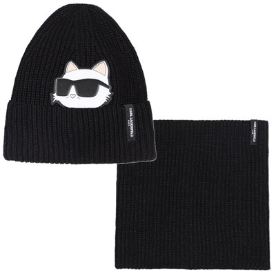 Ensemble bonnet + tour de cou KARL LAGERFELD KIDS