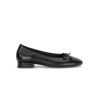 Ballerines en cuir lisse à talon décroché GABOR