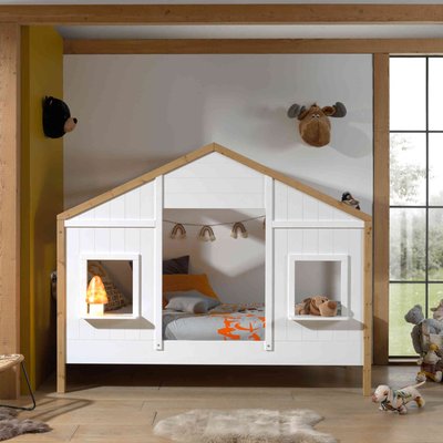 Lit cabane en bois TERRE DE NUIT