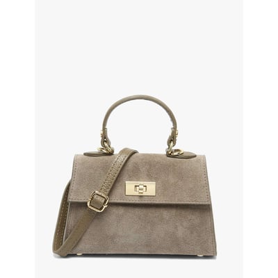 Sac porté épaule Velvet caviar cuir MILANO