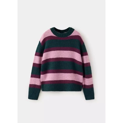 Pull-over en maille à rayures MANGO KIDS