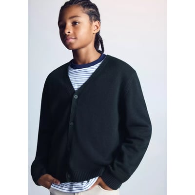 Cardigan maille 100 % coton MANGO KIDS