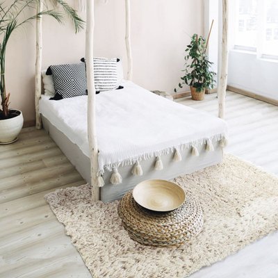 Tapis tout doux fausse fourrure THE DECO FACTORY