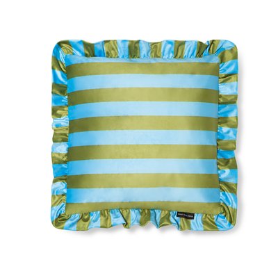Coussin en velours avec volant plissé RUFFLE REALLY NICE THINGS