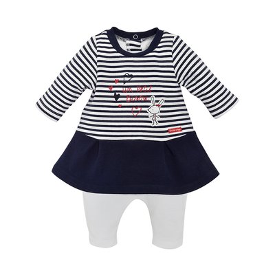Combirobe bebe fille marine SUCRE D'ORGE