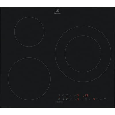 Plaque induction EIT60336CT SaphirMatt SE- Verre Anti-rayures 3 foyers ELECTROLUX