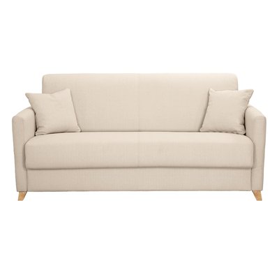 Canapé scandinave convertible 3 places avec matelas 12 cm SKANDY MILIBOO