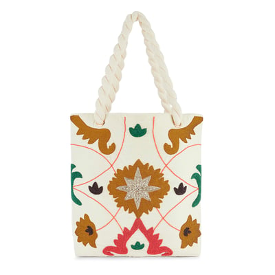 Sac cavas avec broderies TAMPICO WILD