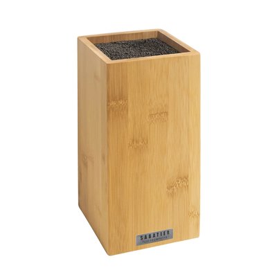 Bloc bois clair & tiges spaghetti noires - BLOC UNIVERSEL SABATIER TROMPETTE