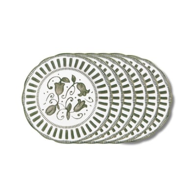Assiette à dessert Napoli   21 cm (lot de 6) - NAPOLI TABLE PASSION