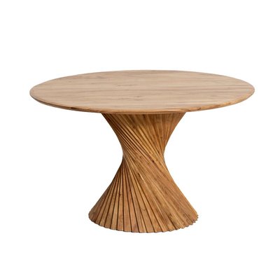Table à manger ronde en bois d'acacia  ORANE MADE IN MEUBLES 