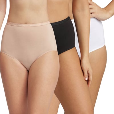 Lote de 2 bragas maxi + 1 gratis, de algodón orgánico PLAYTEX