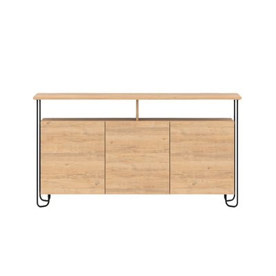 Buffet 3 portes et pieds en métal Dilly - L130 cm CALICOSY