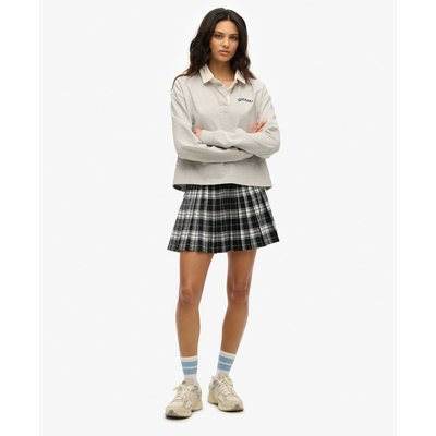 Mini-jupe plissée à carreaux SUPERDRY