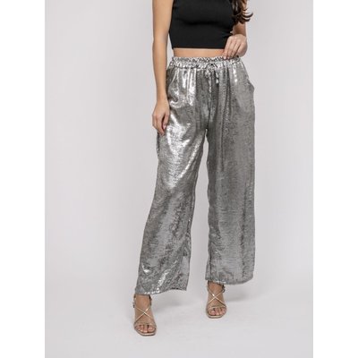 Pantalon Fluide Métallisé Edwina DONA LISA