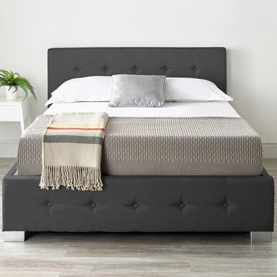 End Lift Linen Ottoman Storage Bed ASPIRE