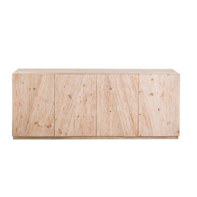Buffet 2 portes et 3 tiroirs en pin massif L200cm - VICTOR SIGNATURE