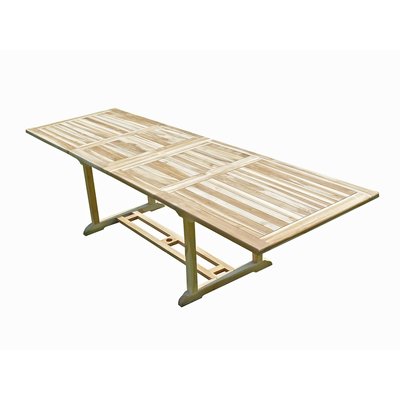 Table de jardin en teck BATAN 10/12 places C ET L JARDIN