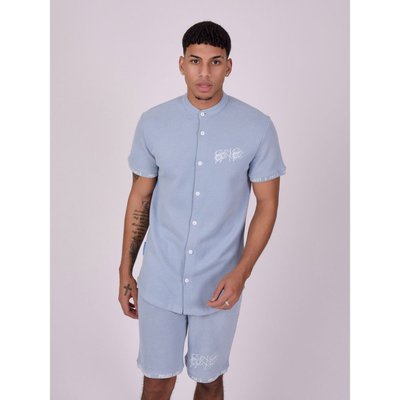 Chemise col mao style maille PROJECT X
