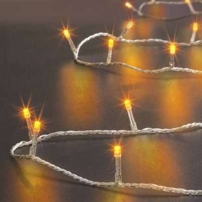 Guirlande lumineuse extérieur 100 LED blanc chaud 10m FEERIC LIGHTS & CHRISTMAS