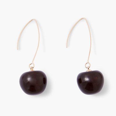 Longues boucles d'oreilles cerises BALABOOSTE