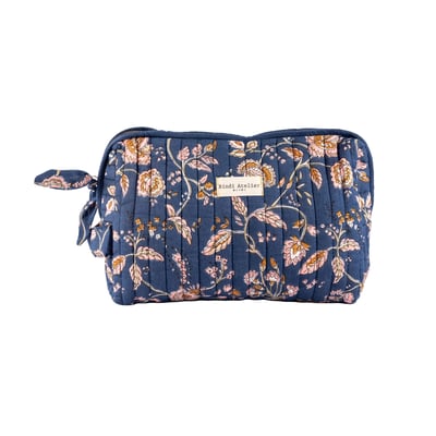 Trousse de toilette en coton matelassé BINDI ATELIER